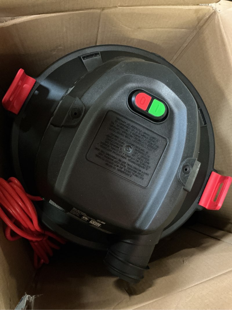 Condition photo showing As Is for Shop-Vac 16-Gallon 6.5 HP Corded Wet/Dry Shop Vacuum with Accessories Included