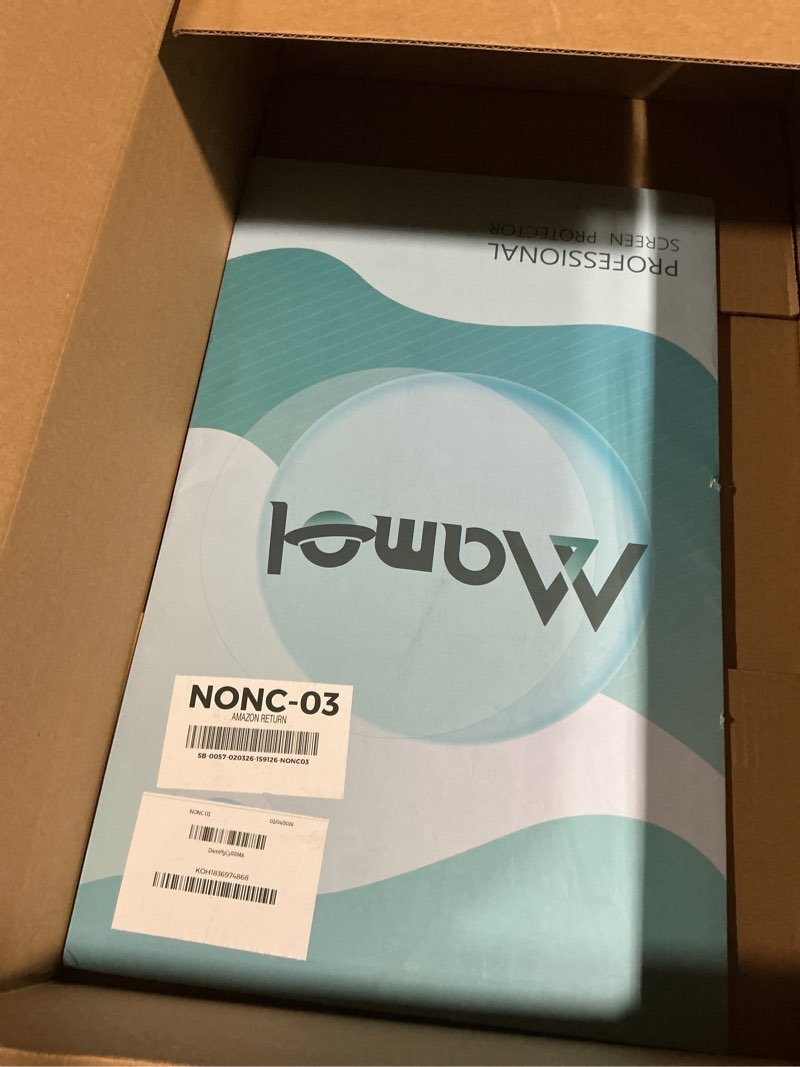 Condition photo showing Good Condition for [2 Pack] 21.5 Inch Computer Privacy Screen for 16:9 Aspect Ratio Widescreen Monitor, Eye Protection Anti Glare Blue Light Computer Monitor Privacy Filter, Removable Anti-Scratch 21in Protector 2 Pack 21.5 Inch (16:9 Aspect) Black for monitor