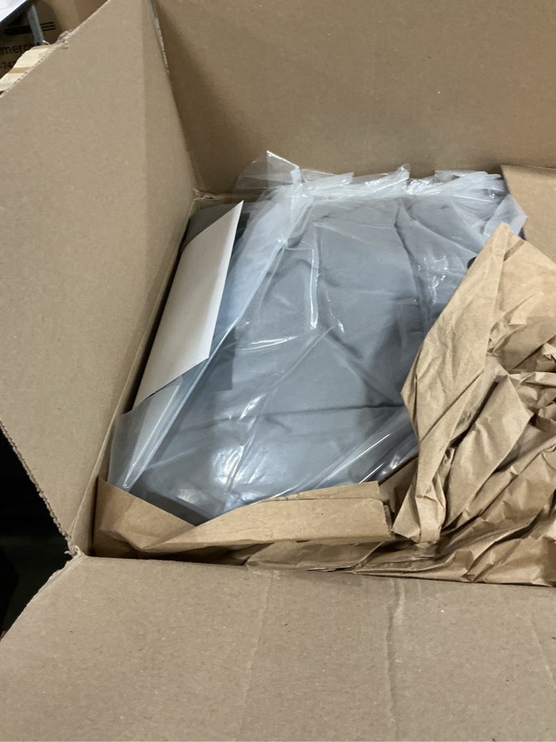 Condition photo showing Good Condition for miracle made all-season duvet insert comforter – silver-treated breathable cotton fabric, pet hair resistant, cool-to-the-touch bedding – fits king/caliking bed cover, stone stone king/cali king
