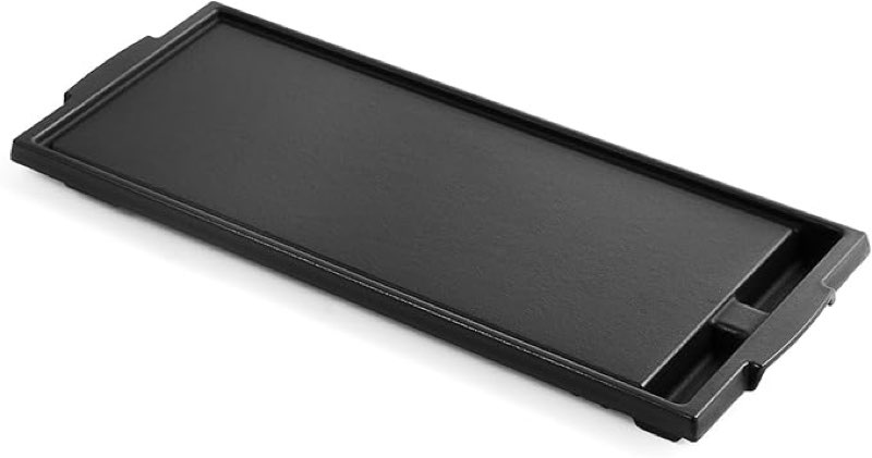 W10432544 Griddle Stove Replacement Parts for Whirlpool Gas Stove Top Griddle Pan Whirlpool Kitchenaid Kenmore Maytag Jenn-Air Range Stove Oven Cast Iron Center Middle Burner Stovetop Plate 1 Pack