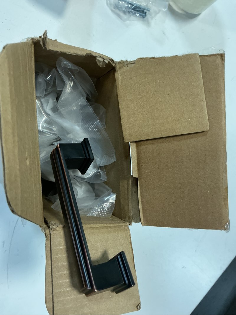 Condition photo showing Good Condition for asidrama 10 pack 3 inch(76mm) oil rubbed bronze kitchen cabinet handles cabinet pulls kitchen cabinet hardware for cupboard drawer pulls 3" hole center(76mm) oil rubbed bronze 10