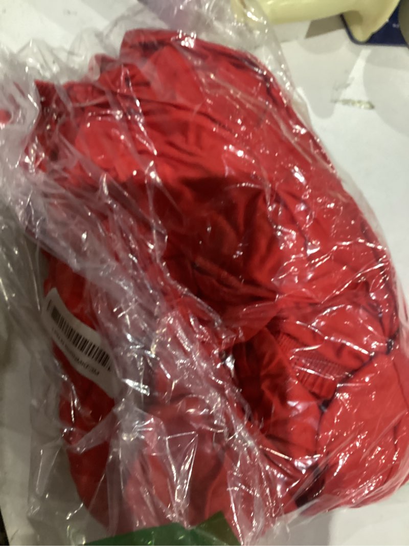 Condition photo showing Good Condition for 7.2 FT Red Round Backdrop Cover for Circle Balloon Arch Stand Stretchy Circle Arch Backdrop Covers for Wedding Arch Baby Shower Birthday Party Photo Shoot Photography Arch Background Decorations