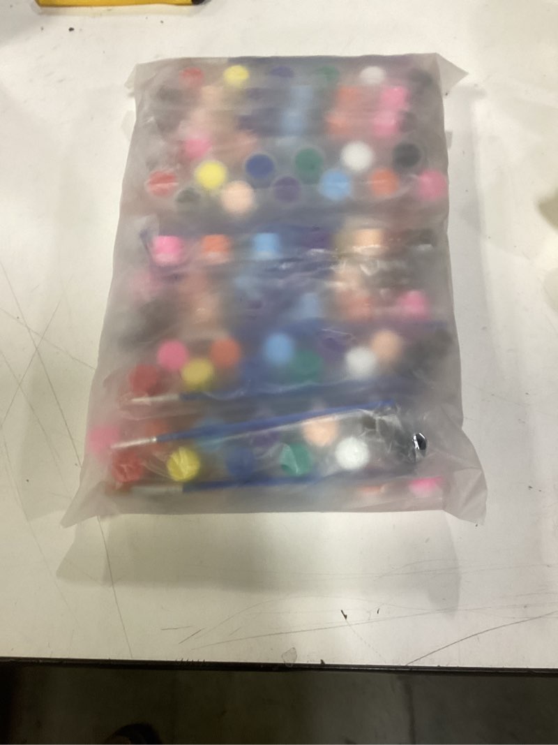 280 Pcs Washable Acrylic Paint for Kids Arts and Crafts, 20 Gouache Watercolor Paint Sets of 12 Colo