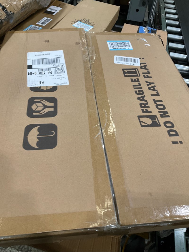 Condition photo showing Good Condition for 16x20 Picture Frame Brown Set of 3, Display Pictures 11x14 with Mat or 16 x 20 Without Mat, Poster Frames 16x20 for Wall Hanging Horizontal and Vertical Brown 16x20(3PK)