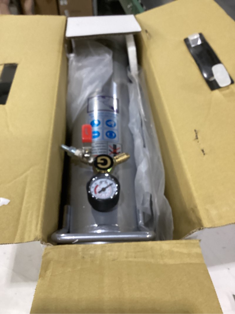 Condition photo showing As Is for gaither handheld bead bazooka - 2nd generation, bead seater tool with rapid air release, for passenger, commercial, and agricultural vehicles, 6 liter
