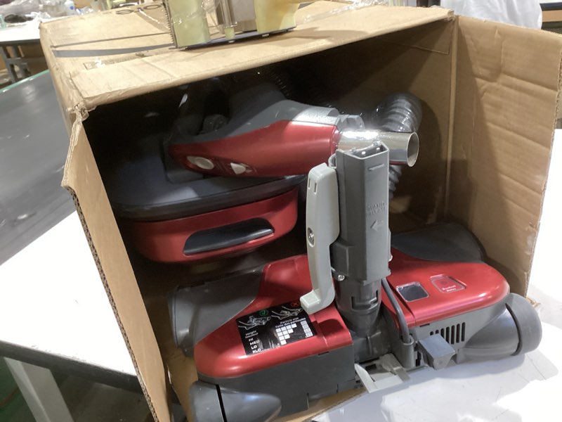 Condition photo showing As Is for Kenmore 81414 Bagged Canister Vacuum Cleaning Tools, 400 Series + Telescoping Wand, Red Kenmore 400 Series + Telescoping Wand