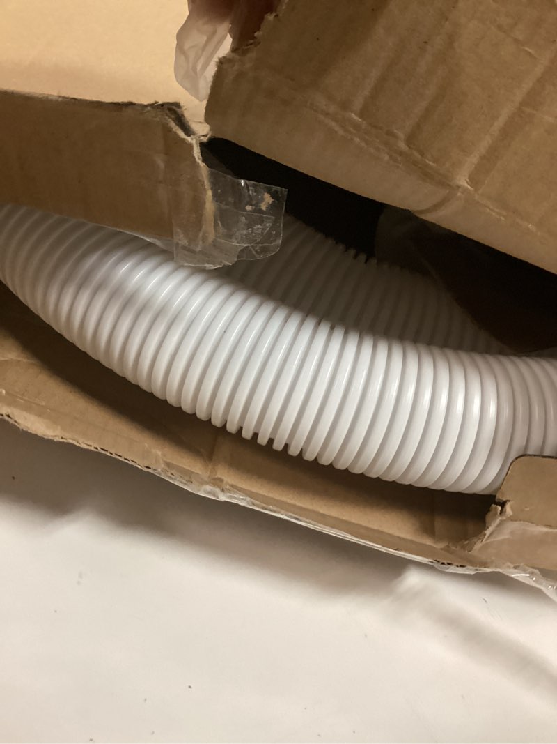 Condition photo showing New/Like New for 1.5 inch pool pool pump hose for above ground pools,1-1/2" filter pump hose replacement for intex coleman,9.8ft long pool pump accessories replacement hoses,part # 26071rp