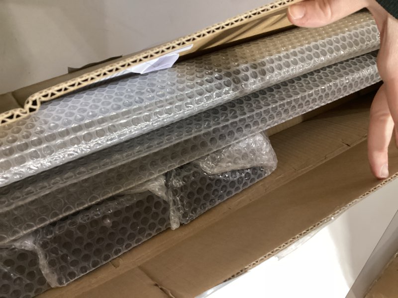 Condition photo showing Good Condition for Heavy Duty 260lbs Lockable Roof Rack Cross Bars Compatible with Jeep Grand Cherokee 2011-2021 (with Grooved Side Rails), All-Metal Aluminum Crossbars Rooftop Cargo Bag Kayak Luggage Compatible with Grand Cherokee 11- 21 (Aluminum)