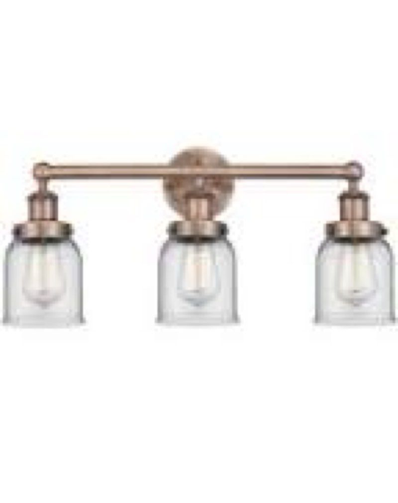 Azie Dimmable Rose Gold Vanity Light