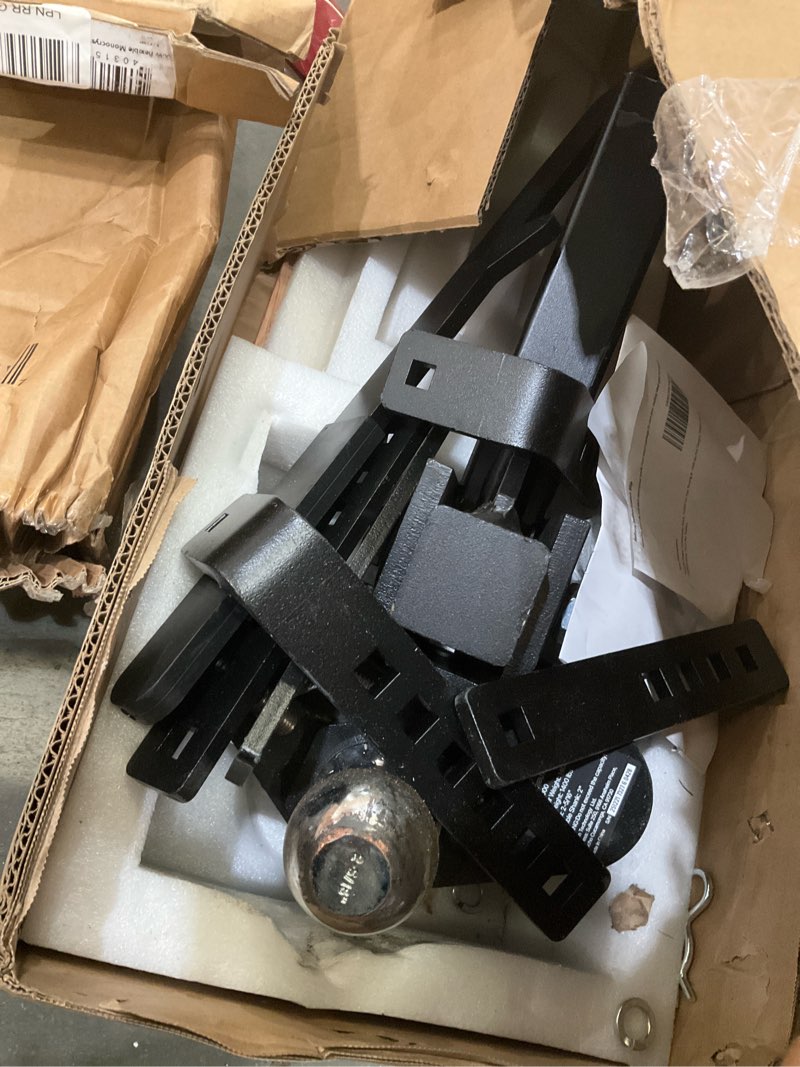 Condition photo showing As Is for vevor weight distribution hitch, 14000 lbs max towing & 1400 lbs max tongue, weight distributing hitches kit with sway control includes 2 in shank & 2-5/16 in ball, load leveling hitch for trailers 1400lbs