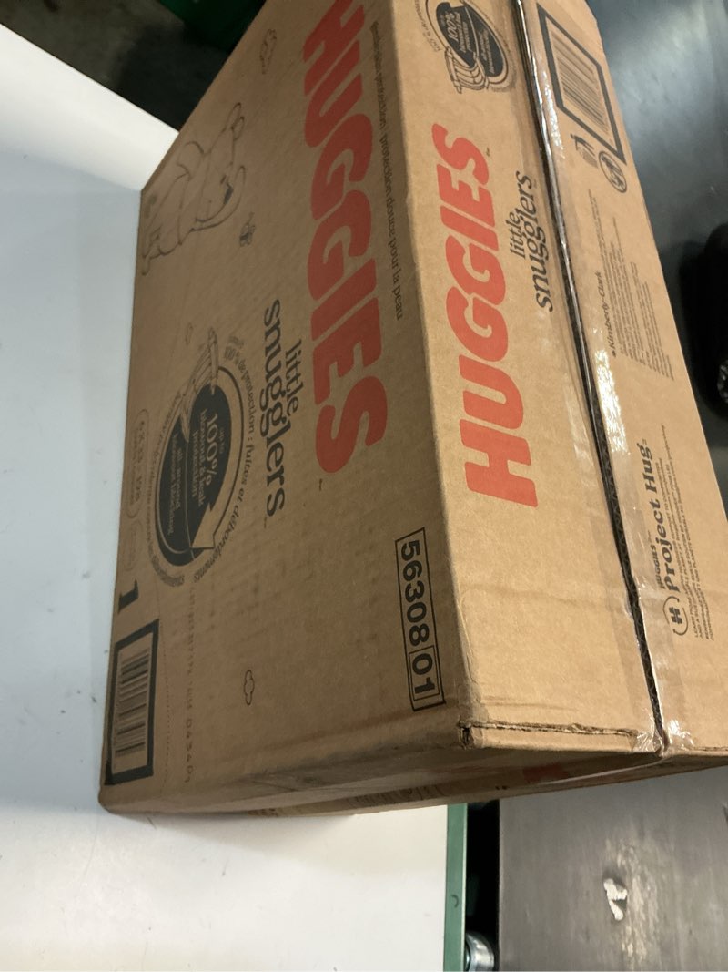 Condition photo showing New/Like New for Huggies Size 1 Diapers, Little Snugglers Diapers, Size 1 (8-14 lbs), 198 Count (6 Packs of 33), Packaging May Vary