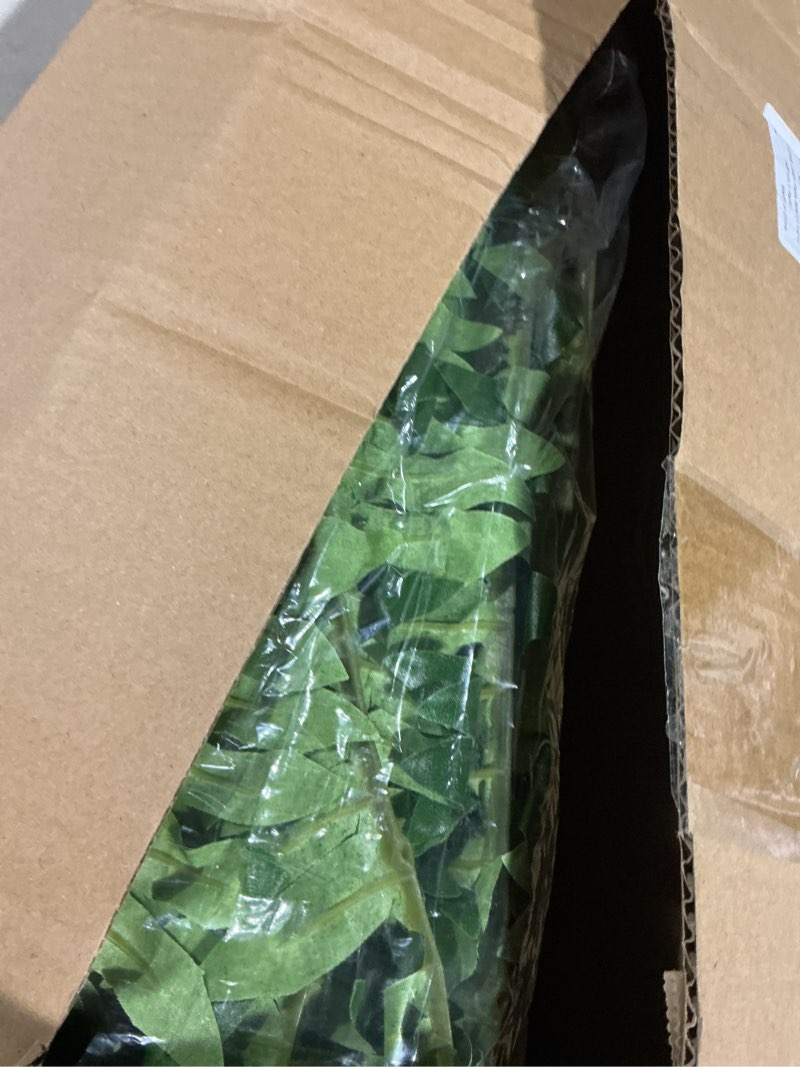 Condition photo showing As Is for GYERB Large Fake Boston Ferns, 88 Branches Artificial Ferns, Faux Fern Plants for Home, Office, Garden Indoor Outdoor Decoration(48 inch,1pack) 47“-88 Leaves