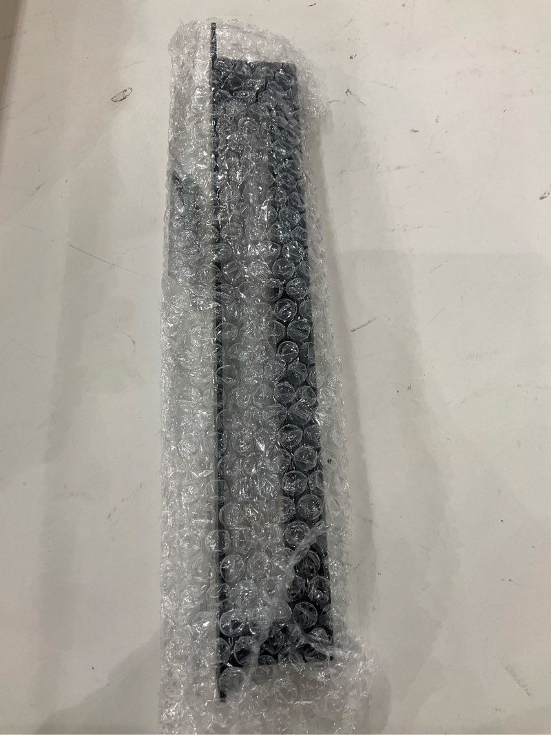 Condition photo showing New/Like New for Barn Door Handle, 12" Heavy Duty Sliding Door Handle Pull, Modern Farmhouse Flush Long Base Handle Hardware for Gate, Shed, Garage, Cabinet, Matte Black