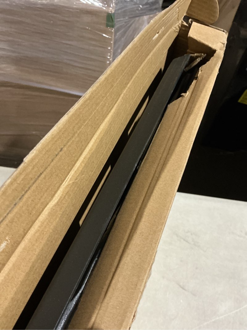 Condition photo showing As Is for mounting plate compatible with milwaukee packout, 100 lbs, metal with powder coat, for tool storage and organization system (full plate-black-2)