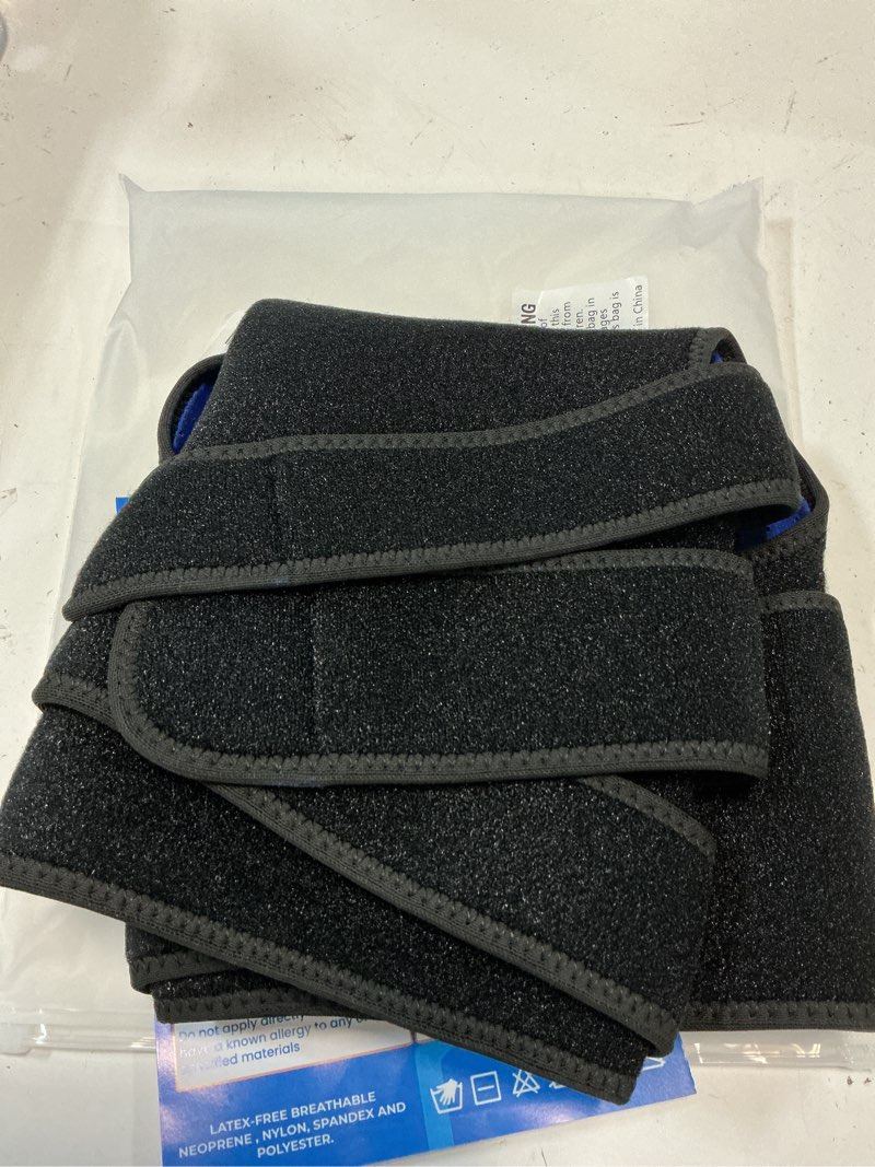 Condition photo showing As Is for 5 in 1 hip brace for women men sciatica pain relief devices - adjustable groin, hip flexor compression wrap for comfortable thigh, hamstring & sciatic nerve support, improved mobility & recovery regular right leg