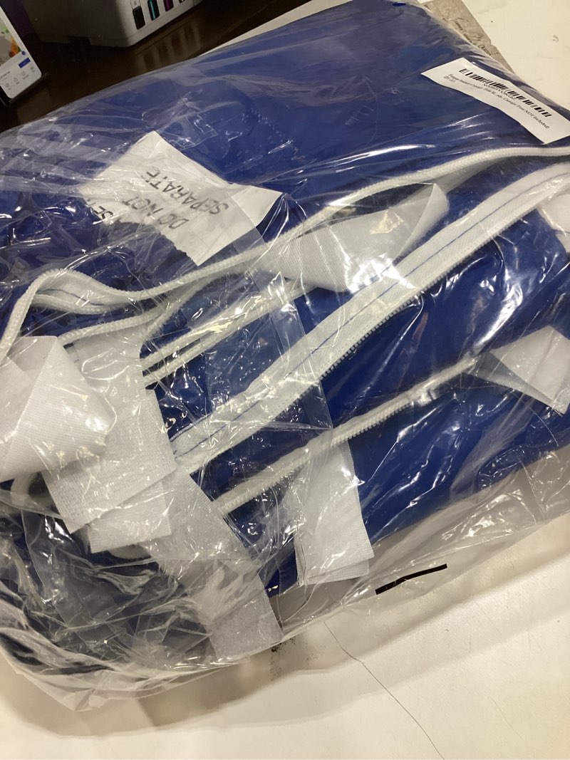 Condition photo showing As Is for Instant Canopy Tent Sidewalls for 10x10 Pop Up Canopy Waterproof,99% UV Protection?3 Piece Sidewalls, Blue(3PCS Sidewall Only, Canopy Tent NOT Included) Blue 10*10ft 3pcs