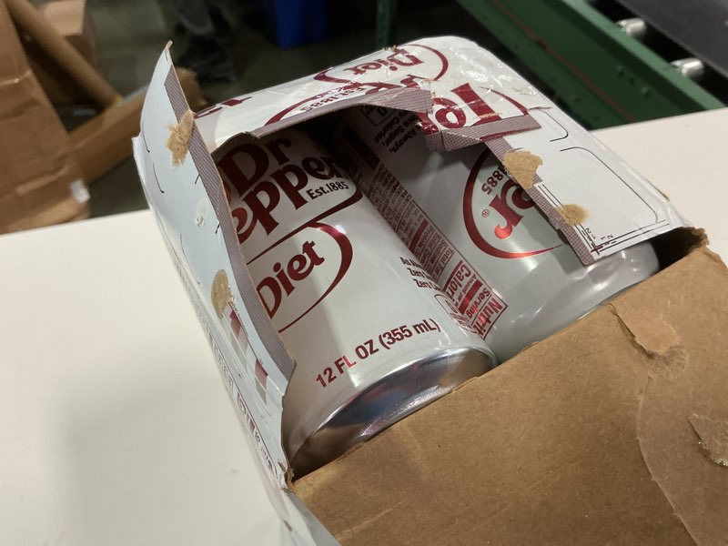 Condition photo showing New/Like New for Diet Dr Pepper Soda, 12 fl oz cans (Pack of 12) ( jun 29/26 ) 
