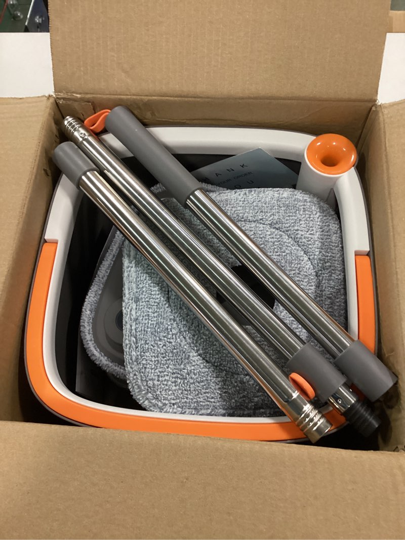 Condition photo showing Good Condition for Mop and Bucket Set, Spin Mop with Separate Dirty Water System, Deep-Cleaning Mops for Floors, Versatile Mops for Walls