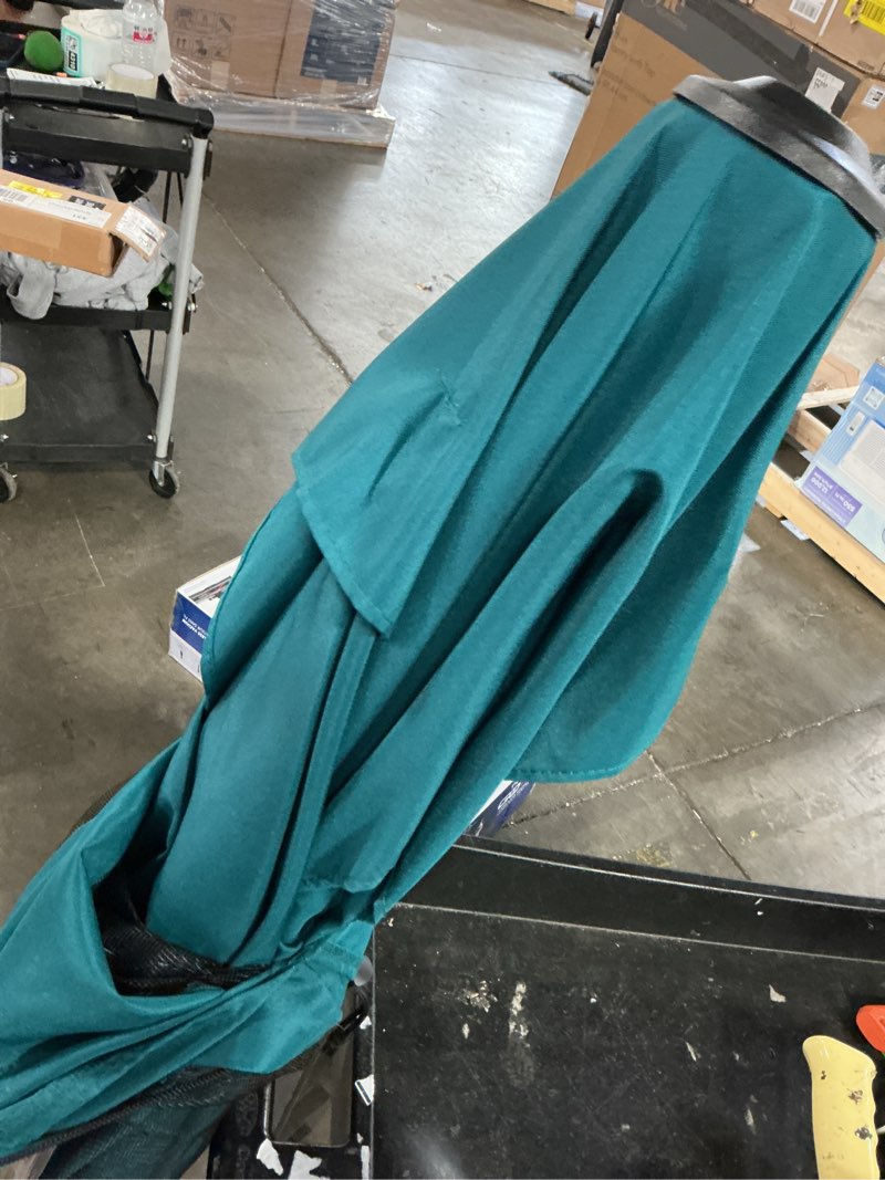 Condition photo showing As Is for push-up rectable market umbrella 6ftx7.5