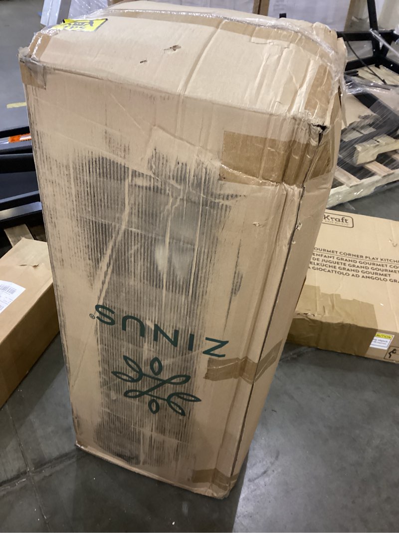 Condition photo showing New/Like New for ZINUS 12 Inch Comfort Support Hybrid Mattress [New Version], King, Fiberglass Free, Medium Plush, Motion Isolation, Certified Safe Foams & Fabric, Mattress in A Box White King 12" Comfort Support Hybrid (New Small Box)