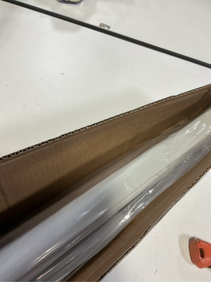 Condition photo showing Good Condition for No Tools No Drill Cordless Mini Blinds, 100% Privacy L-Shaped Blades 1" Vinyl Blinds for Indoor Windows, for Windows Size (30.5" W × 48" H) Color (White) White 30.5" W × 48" H