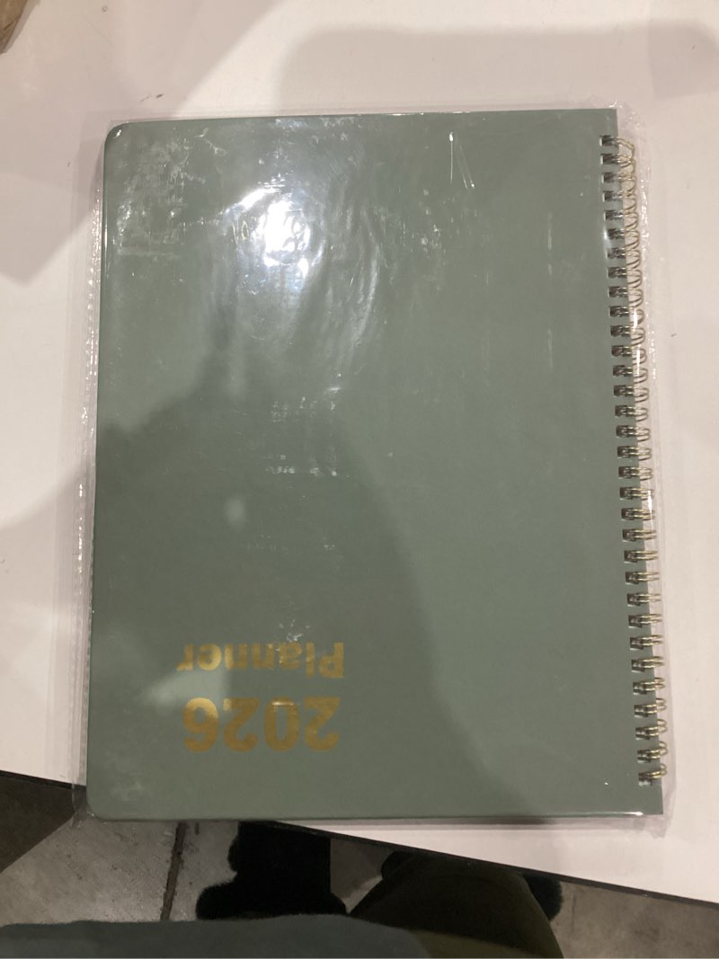 Condition photo showing New/Like New for Timart 2026 Planner, Weekly and Monthly Planner, Jan 2026 - Dec 2026, Hardcover 2026 Calendar Planner Book with Tabs for Women & Men, Perfect for Office School Home, A4(8.5" x11")-Green Green 8.5" x 11"