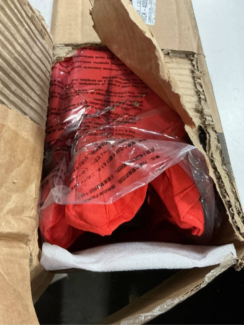 Condition photo showing New/Like New for JEAREY 9FT Outdoor Patio Umbrella Outdoor Table Umbrella with Push Button Tilt and Crank, Market Umbrella 8 Sturdy Ribs UV Protection Waterproof for Garden, Deck, Backyard, Pool (Orange) 9FT Orange