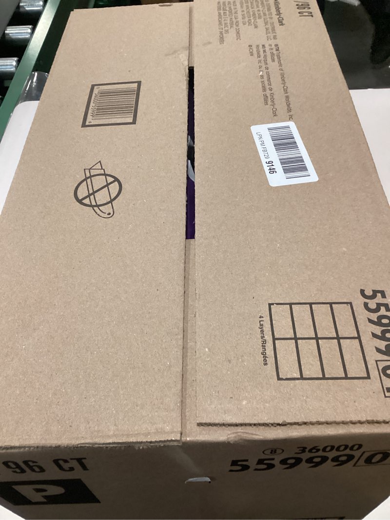 Condition photo showing New/Like New for Poise Overnight Incontinence & Postpartum Pads for Bladder Leaks, 8 Drop Extra Coverage, 96 Count, Packaging May Vary Long 96