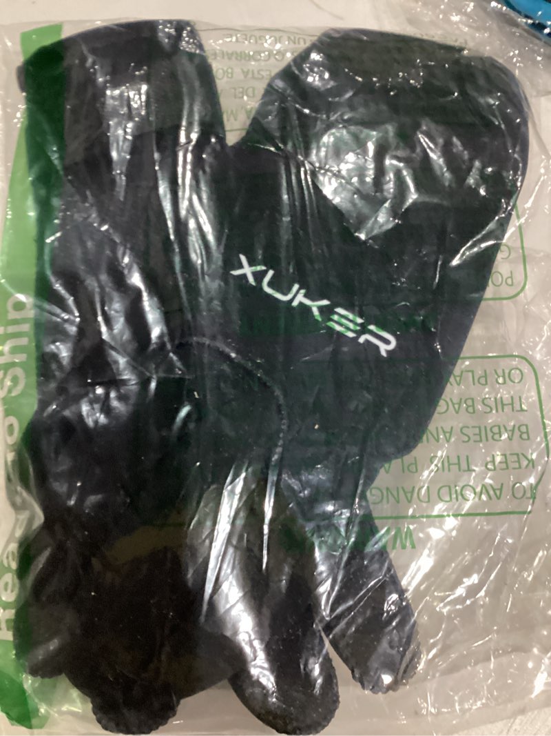 Condition photo showing As Is for XUKER Water Gloves, 3mm & 5mm Neoprene Five Finger Warm Wetsuit Winter Gloves for Scuba Diving Snorkeling Surfing 3mm-black X-Large