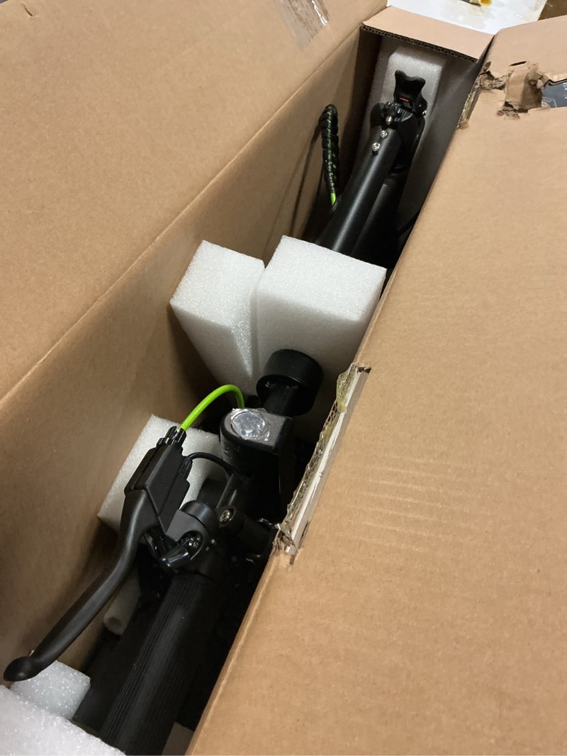 Condition photo showing Good Condition for Electric Scooter for Adults, Teens & Big Kids, 350W Motor Up to 19MPH, 15/21 Miles Range, Foldable Lightweight Commuter E-Scooter with 8.5" Solid Tires, Optional Seat 188WH,19MPH,15MILES,NO SEAT