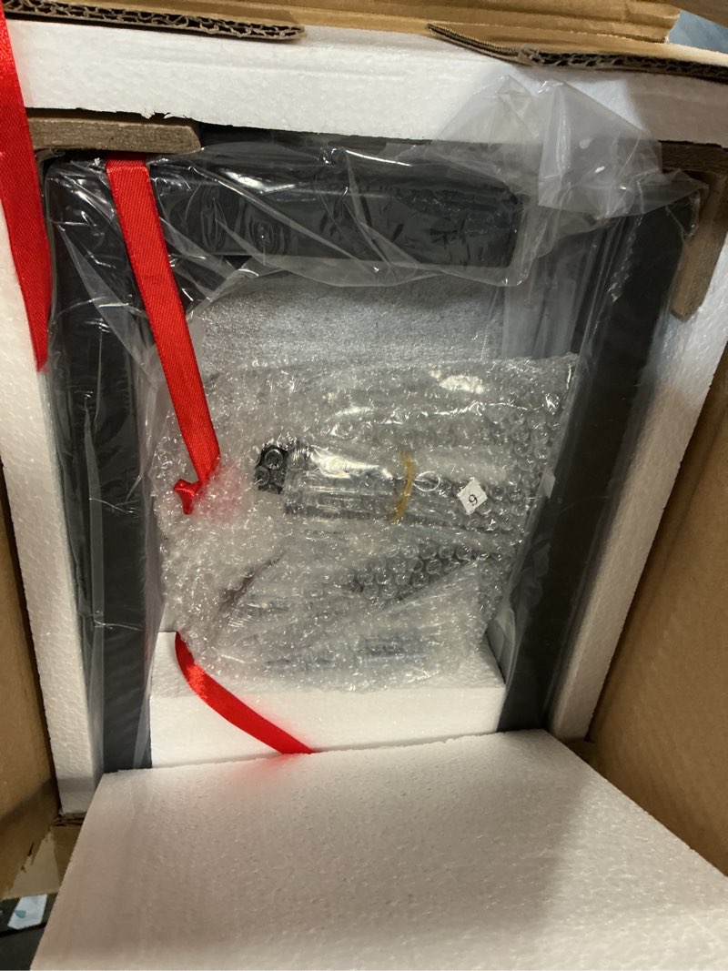 Condition photo showing New/Like New for GRLEAF 2 Pack Adjustable Height Narrow Console Table with Power Outlets, 78.7" Long Sofa Table with Charging Station Behind Couch Table Skinny Entryway Table for Living Room and Hallway – Black