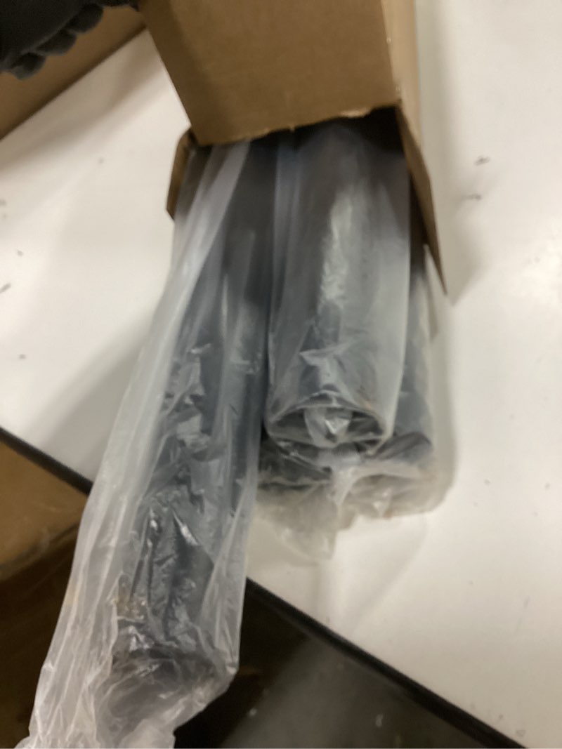 Condition photo showing Good Condition for QLLY 22 inch Adjustable Tall Metal Desk Legs, Office Table Furniture Leg Set, Set of 4 (22 inch, Black)