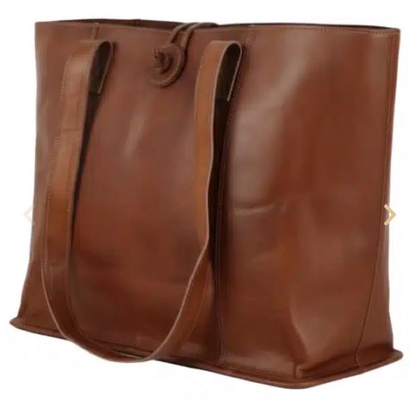 Leather tote bag for women genuine leather shoulder tote bag