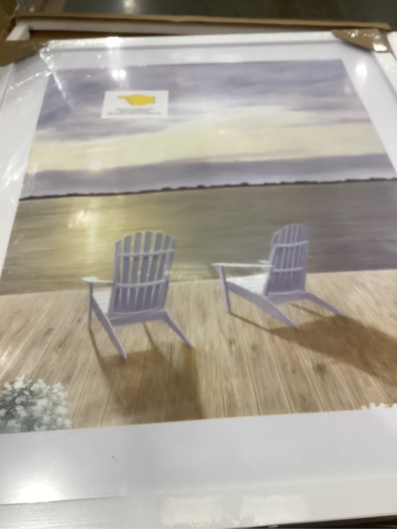 Condition photo showing Good Condition for vnvnk 20x24 frame white, perfect for 20x24 inch picture without mat or 16x20 inch picture with mat, home wall decor picture frame-1 pcs 20x24 white