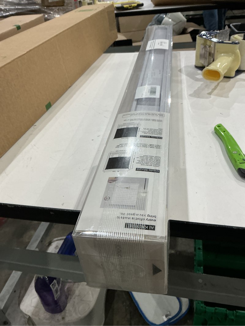Condition photo showing New/Like New for zebra roller window blinds,custom cut to size,roller blinds dual layer roller shade blinds, white,fixed 72 incheshigh,32 inches width white 32"w x 72"h