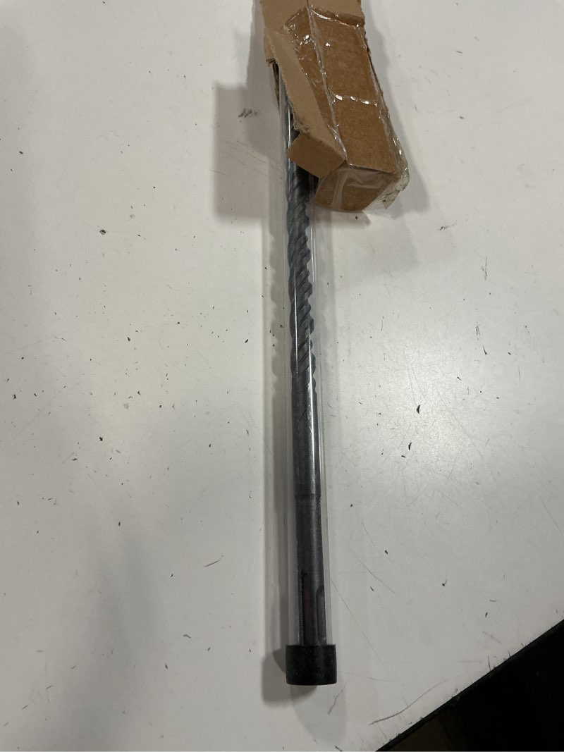 Condition photo showing Good Condition for sds plus 1/2 inch x 39 inch masonry drill bit for rotary hammers (industrial grade carbide tipped) extra long perfect for concrete, cement, brick, stone, and more! 1/2" x 39"