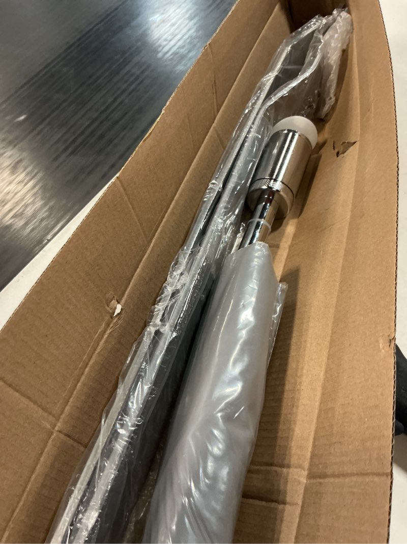 Condition photo showing Good Condition for Cross Base Stand for Feather Flag, Feather Flag Weights Base, Stainless Steel Stand (Silver)