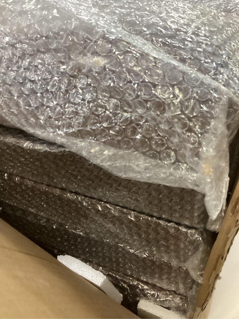 Condition photo showing Good Condition for Vintage 493.4 QT Stackable Storage Bins, Sturdy Storage Boxes with Lids and Wheels, Easy Assembled Stackable Closet Organizer and Storages for Dorm, Home, Office,5 Pack