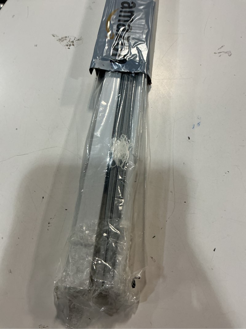 Condition photo showing As Is for Comfy Hour Cordless Magnetic Blinds for Metal Doors and Windows, Door Shades -No Tools-No Drill, Aluminum, Light Filtering, Room Darkening, 25" W x 68" L, White 25"W x 68"H