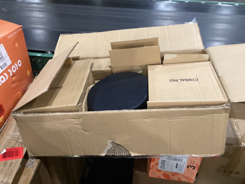 Condition photo showing Good Condition for AODSK Electric Drum Set for Beginner with 150 Sounds,4 Quiet Drum Pads,2 Pedal,Throne,Sticks,Electronic Drum with Headphone,AED-400 UAED-400