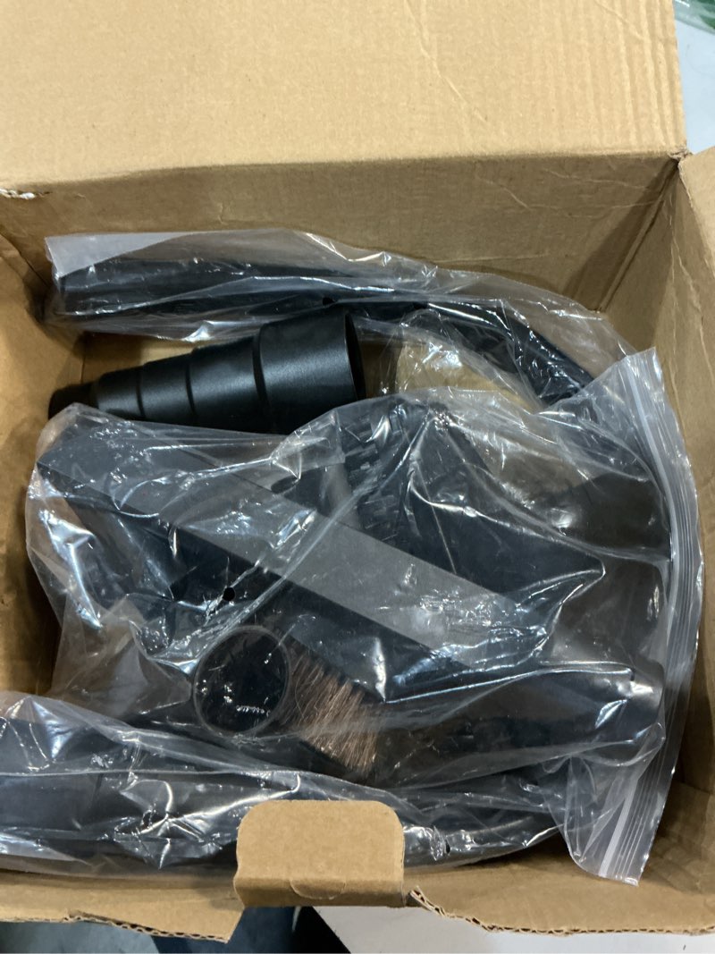 Condition photo showing Good Condition for 11 PCS Universal 1 1/4 Inch Vacuum Attachments Kit for Shop Vac Accessories with Vacuum Brush Attachments, Flexible Crevice Tool, Hose Adapters for 2 1/2" to 1 1/4" and 1 7/8" to 1" Hoses