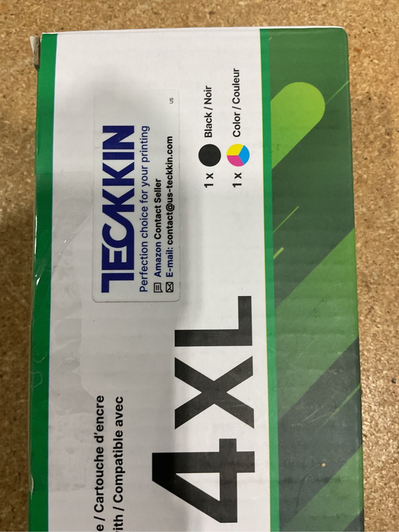 Condition photo showing New/Like New for 64xl ink cartridge combo pack replacement for hp ink 64 hp 64xl works with hp envy photo 7855 7858 7155 6252 7800 7100 envy inspire 7255e 7955e 7958e 7900e tango series printer (1 black, 1 tri-color)