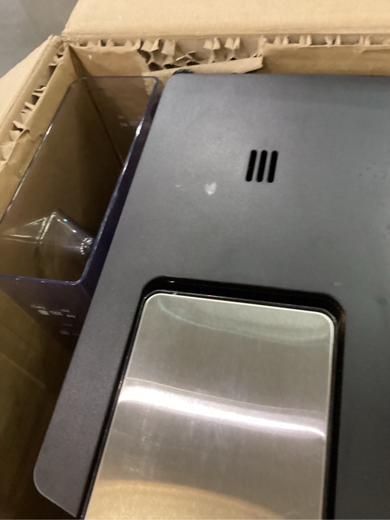 Condition photo showing New/Like New for Hamilton Beach FlexBrew Advanced 5-in-1 Thermal Programmable 12 Cup Drip and Single Serve Hot & Iced Coffee Maker, Movable 60oz. Water Reservoir, Use Pod Packs and Grounds, Fast Brewing, Black (49929)