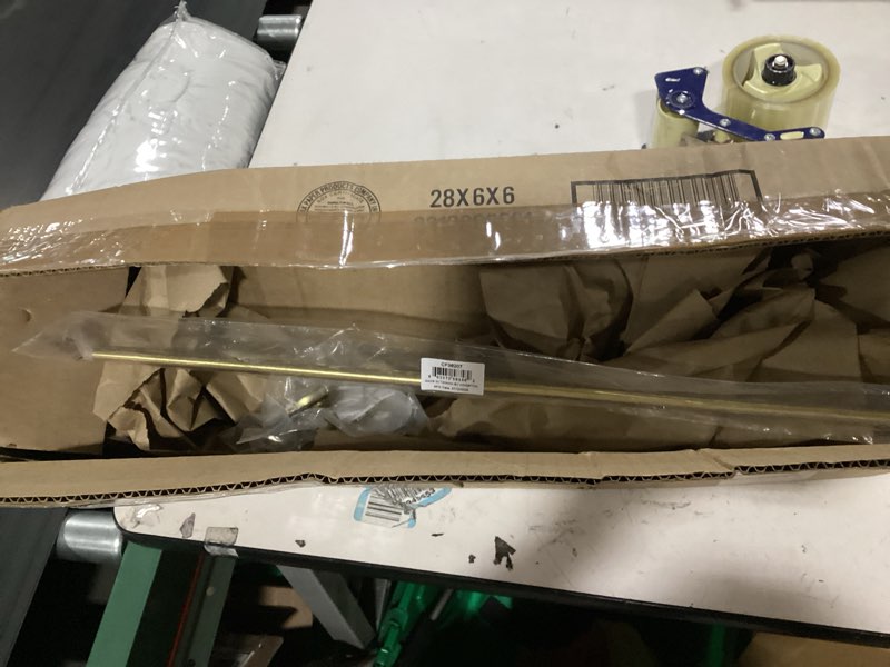 Condition photo showing Good Condition for kingston brass kf43157tkf20 toilet supply kit, 1/2" fip x 3/8" od comp straight valve, brushed brass
