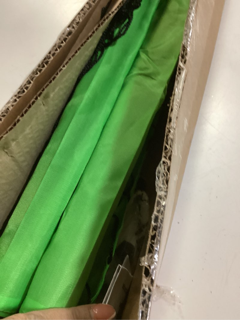 Condition photo showing Good Condition for Franklin Sports Kids Mini Soccer Goal Set - Backyard + Indoor Mini Net and Ball Set with Pump - Portable Folding Youth Soccer Goal - Perfect Kids Toy - 36" x 24" Green 36" x 24"