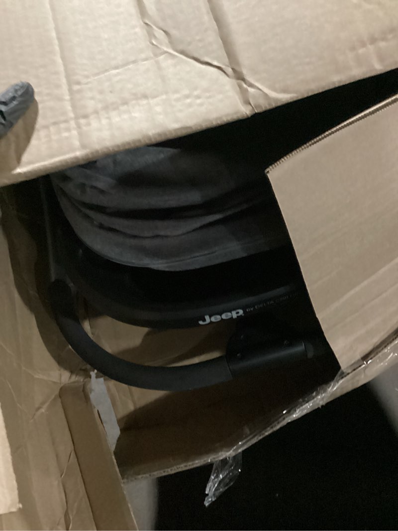 Condition photo showing Good Condition for Jeep Unlimited Reversible Handle Stroller, Grey Tweed