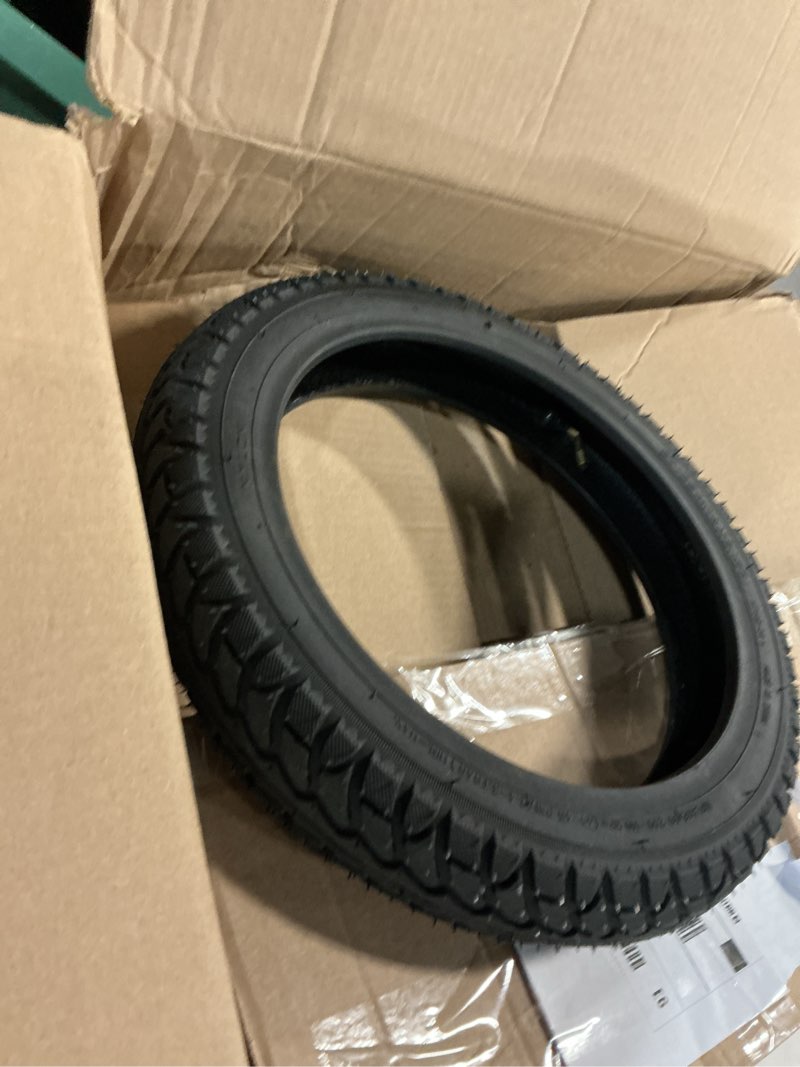 Condition photo showing Good Condition for electric bicycle tubeless tire 14 inch 4x2.125(57-254) rubber vacuum outer tires e-bike tyre