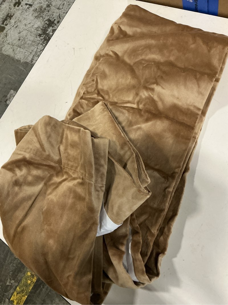 Condition photo showing Good Condition for cotton velvet true blackout curtain (only one panel)