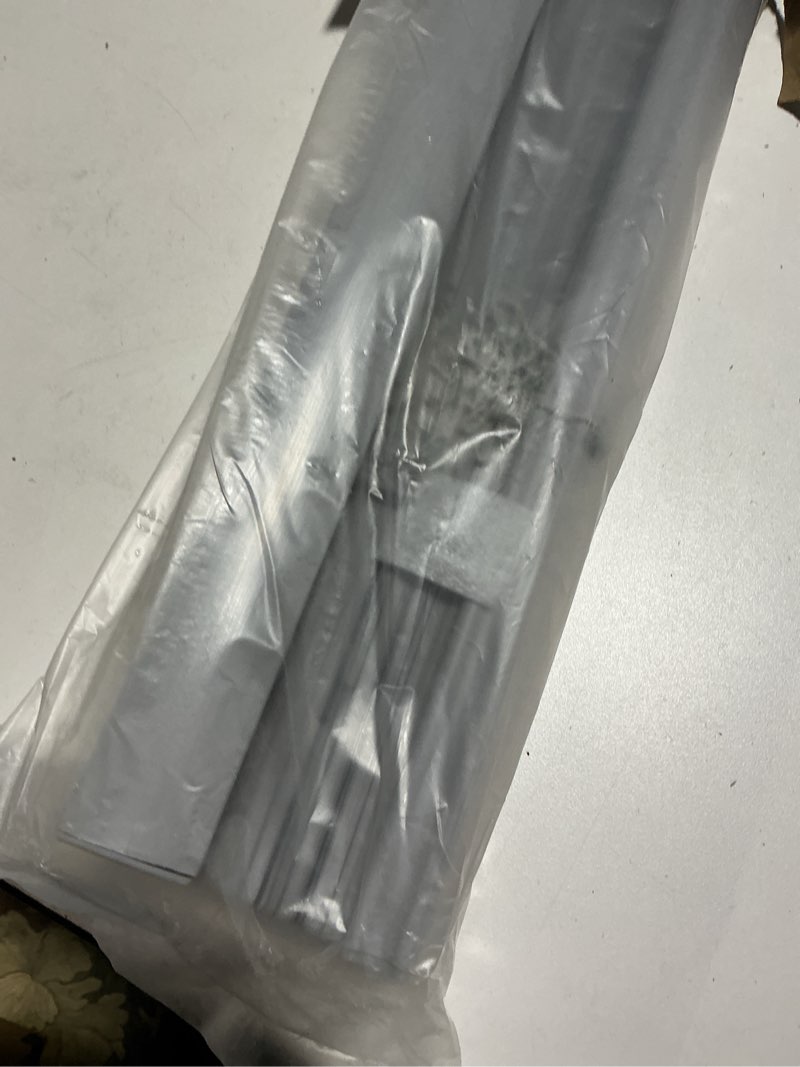 Condition photo showing Good Condition for Achim 1  GII Deluxe Sundown Indoor Cordless Grey Vinyl Room Darkening Window Mini Blind  32  x 64