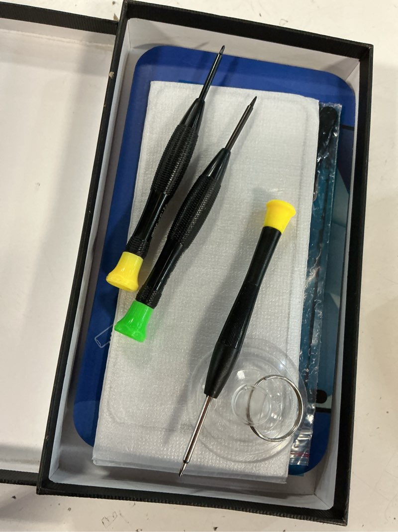 Condition photo showing Good Condition for iphone 11 pro max screen replacement kit 6.5'' lcd display 3d touch full hd digitizer full assembly repair kits waterproof frame sticker+screen protector not for model 11 and 11 pro